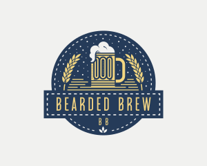 Liquor Beer Mug logo design