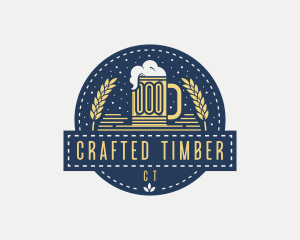 Liquor Beer Mug logo design