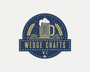 Liquor Beer Mug logo design