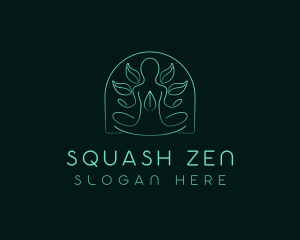 Organic Meditation Spa logo design