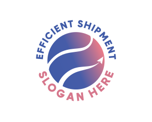 Gradient Freight Logistics logo design