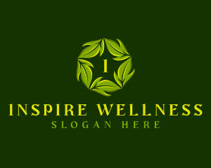 Nature Leaf Wellness logo design