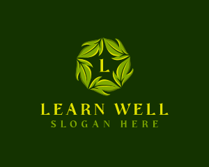 Nature Leaf Wellness logo design