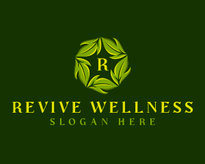 Nature Leaf Wellness logo design