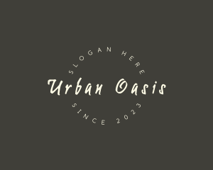 Handwritten Urban Business logo
