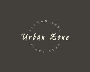 Handwritten Urban Business logo design