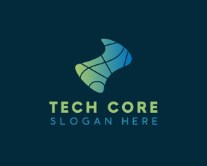 Laboratory Tech Software logo design