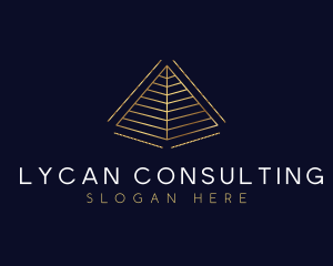 Premium Pyramid Finance logo design