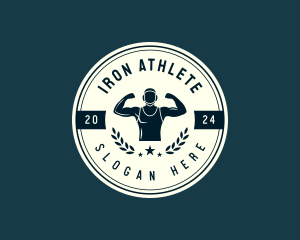 Wrestling Sport Champion logo design