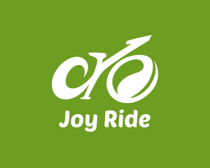 Abstract Eco Bike logo