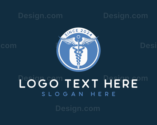 Medical Doctor Caduceus Logo