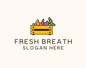 Fresh Vegetable Harvest logo design