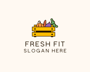 Fresh Vegetable Harvest logo design