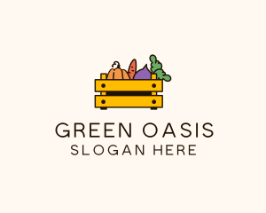 Fresh Vegetable Harvest logo design