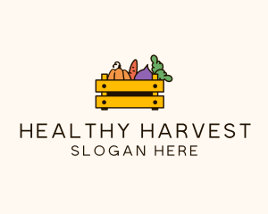 Fresh Vegetable Harvest logo design