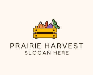 Fresh Vegetable Harvest logo design