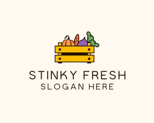 Fresh Vegetable Harvest logo design