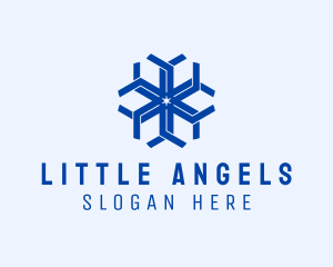 Holiday Breeze Snowflake logo