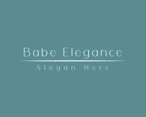 Elegant Lifestyle Perfume logo design