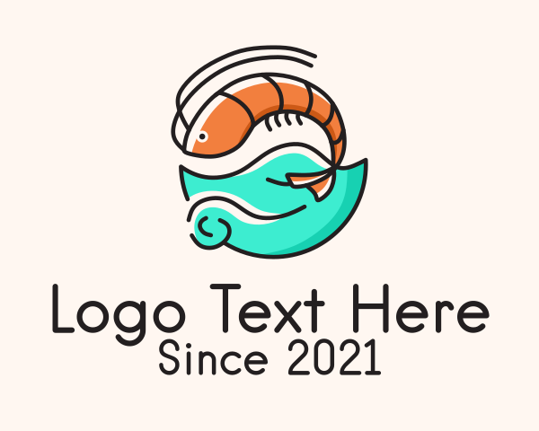 Seafood Restaurant logo example 3