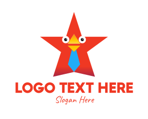 Bird Star Necktie logo