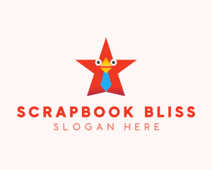 Bird Star Necktie logo