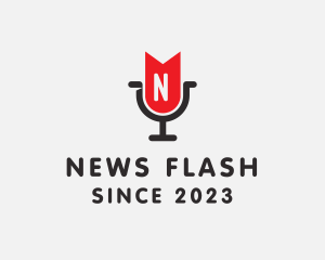 Microphone Bookmark Podcast logo