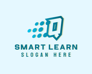 Modern Tech Letter Q logo