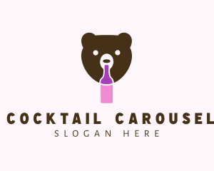 Bear Liquor Bottle logo