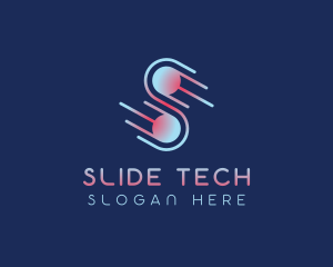 Creative Tech Studio Letter S logo design