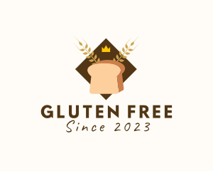 Crown Wheat Bread logo design