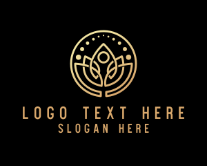 Gold Wellness Yoga logo