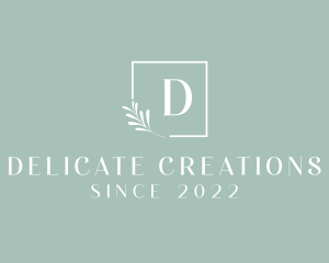 Organic Beauty Boutique  logo design