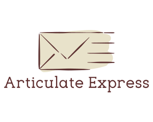 Express Mail Envelope logo design