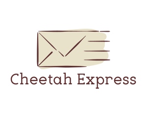 Express Mail Envelope logo design