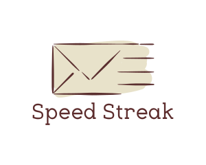 Express Mail Envelope logo design