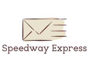 Express Mail Envelope logo design