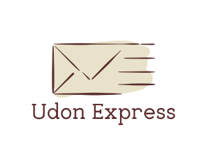 Express Mail Envelope logo design