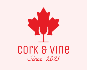 Canadian Cocktail Bar  logo design