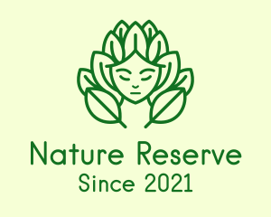 Green Nature Deity  logo design