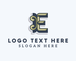 Typography - Medieval 3D Boutique Corporation logo design