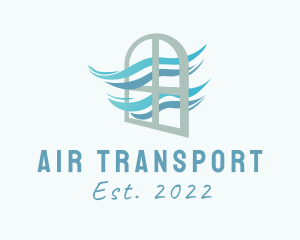 Window Ventilation Airflow  logo design