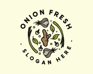 Parsley Onion Cooking Ingredients logo