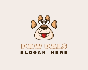 Puppy Pet Paw logo