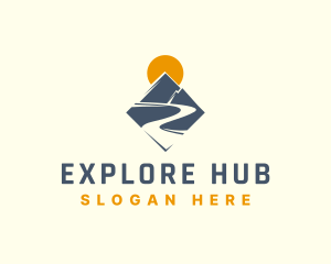 Mountain Road Explorer logo design