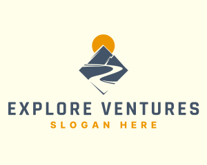 Mountain Road Explorer logo design