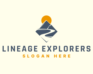 Mountain Road Explorer logo design