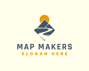 Mountain Road Explorer logo design