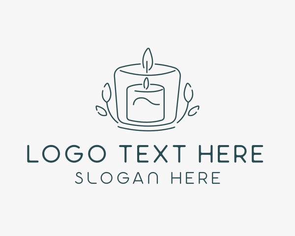 Tealight logo example 3