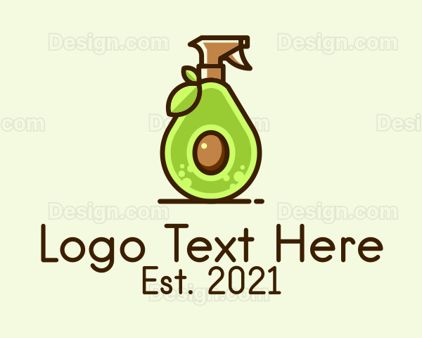 Avocado Spray Bottle Logo